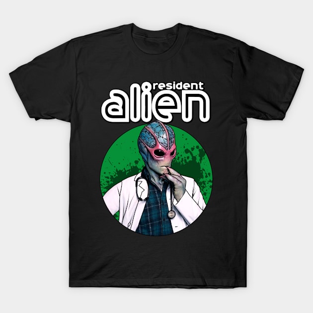 Resident Alien T-Shirt by scallywag studio